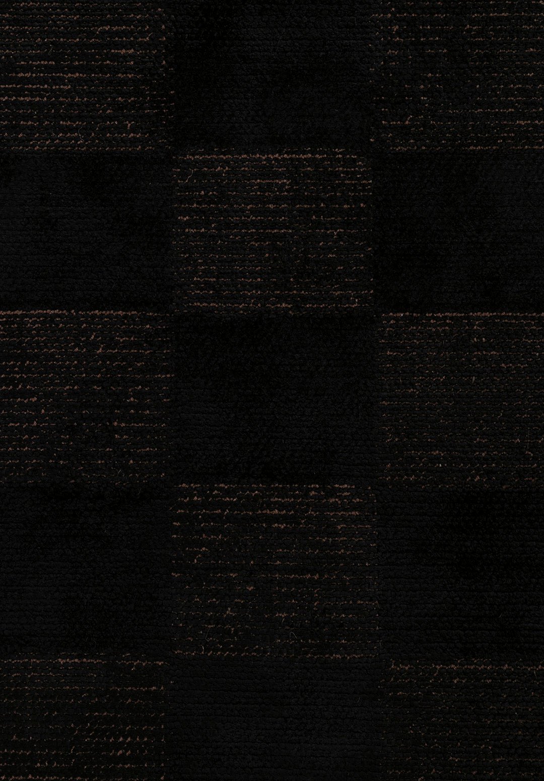 CHECKERS BLACK RUG